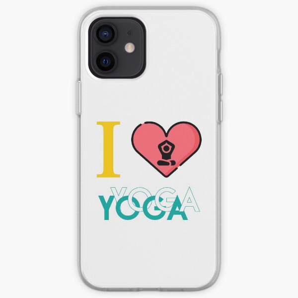 i love yoga iPhone Soft Case