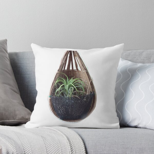 Item preview, A Small plant in the basket designed and sold by EnjoyArtWorld.