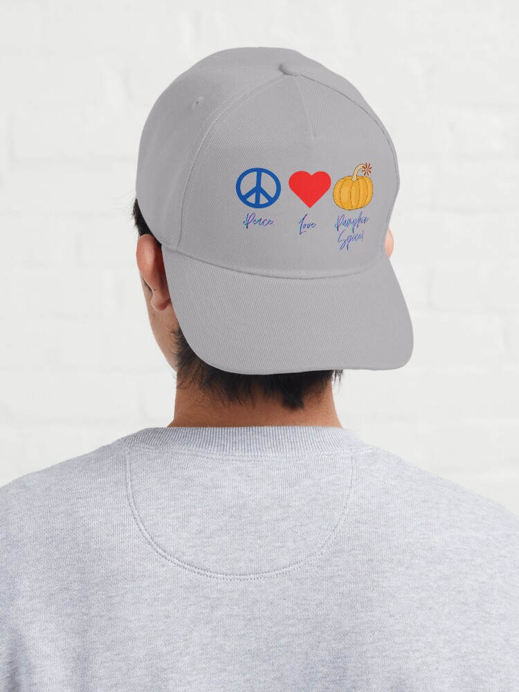 Alternate view of Peace. Love. Pumpkin Spice! Cap