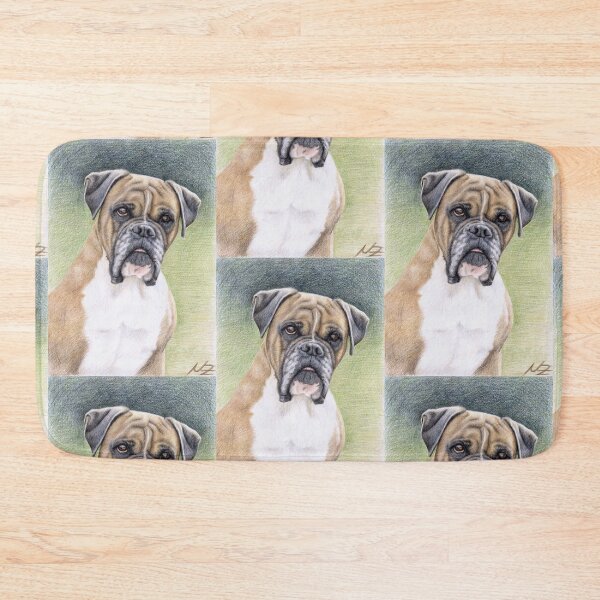 Item preview, Portrait boxer Hutch designed and sold by Arts & Dogs.