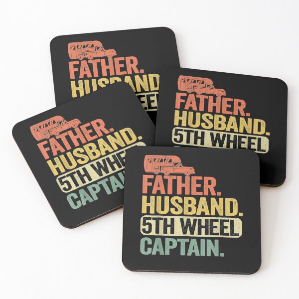 Item preview, Mens Father Husband 5th Wheel Captain Fifth Wheel Camper Dad  designed and sold by FidelmaShop.
