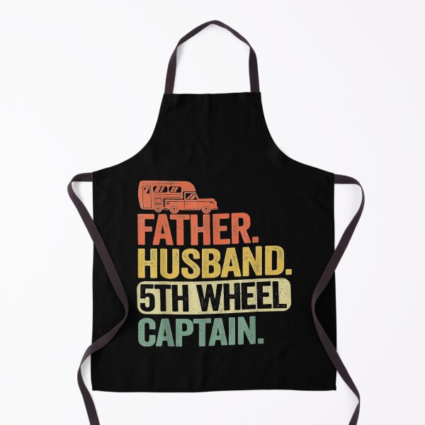 Item preview, Mens Father Husband 5th Wheel Captain Fifth Wheel Camper Dad  designed and sold by FidelmaShop.