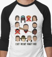 Negan - Eeny Many Moe Men's Baseball ¾ T-Shirt