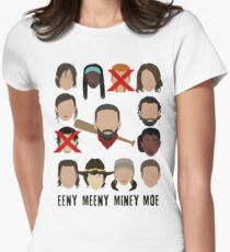 Negan - Eeny Many Moe Women's Fitted T-Shirt