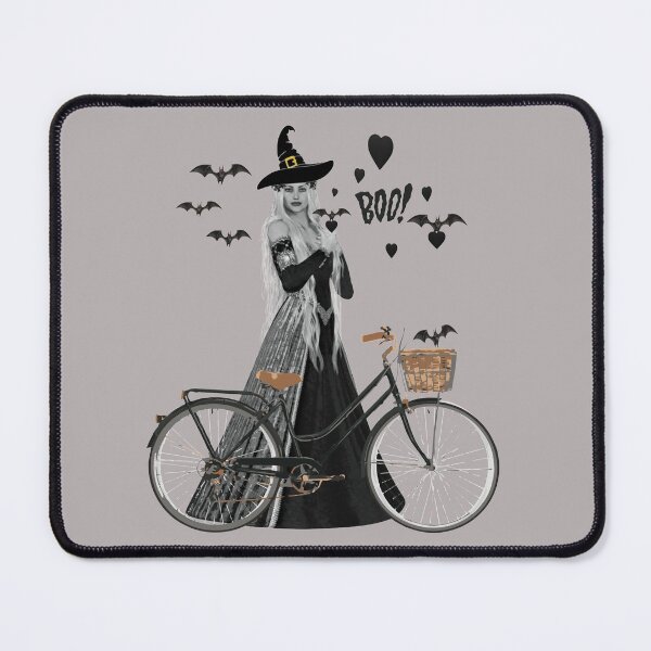 Item preview, Halloween - Handsome Witch With A Bike designed and sold by TeesFashion.