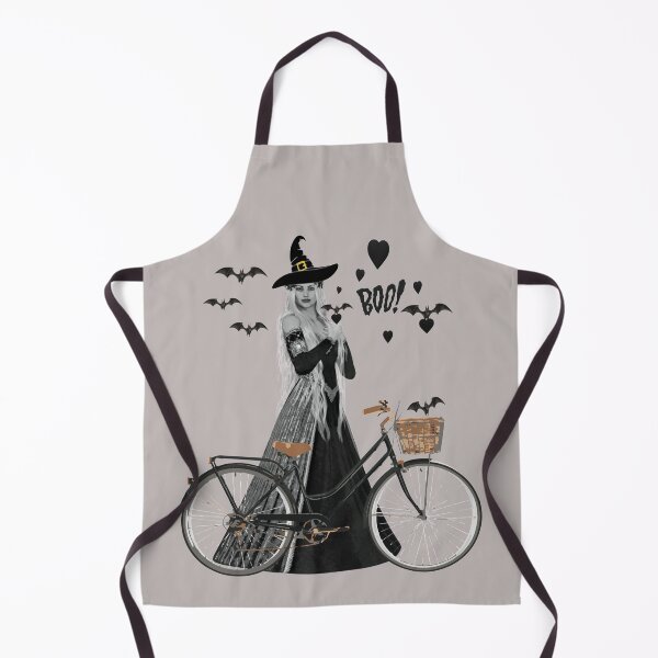 Item preview, Halloween - Handsome Witch With A Bike designed and sold by TeesFashion.