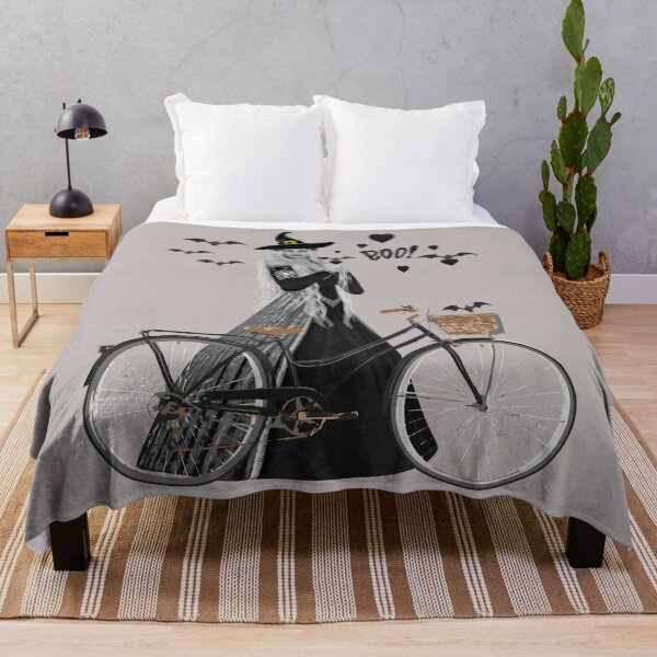 Item preview, Halloween - Handsome Witch With A Bike designed and sold by TeesFashion.