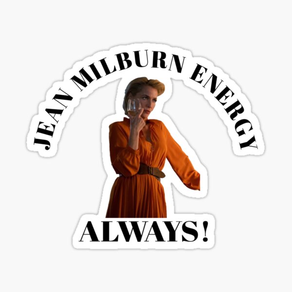 Jean Milburn Énergie Toujours Sticker