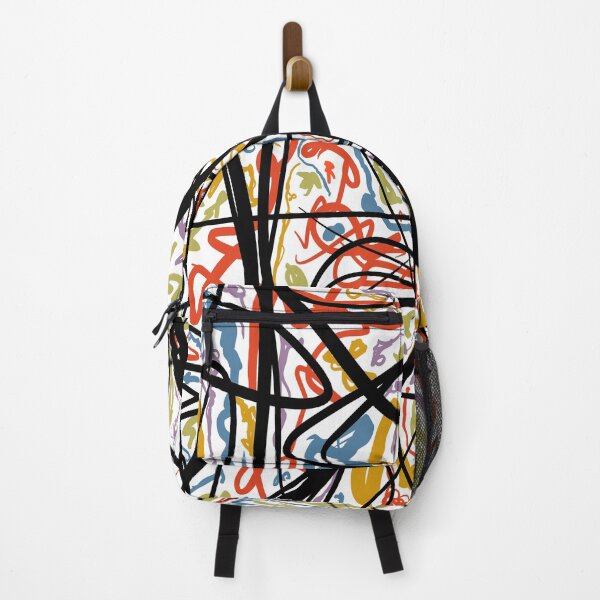 Item preview, 'Colours Don’t Touch Scribble Abstract  designed and sold by lafagearts.