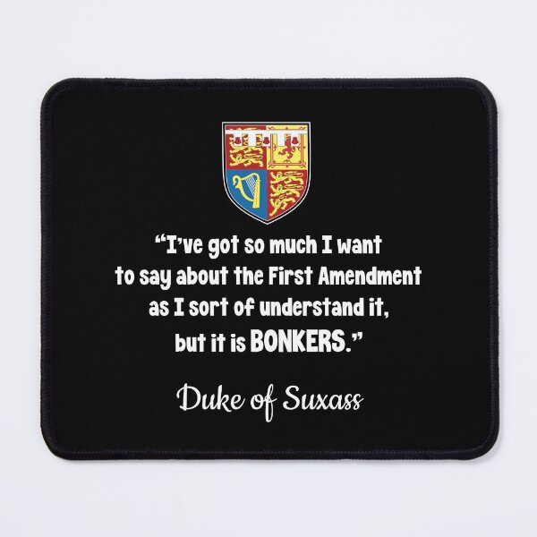 Item preview, Duke of Suxass Quote designed and sold by twHistory.