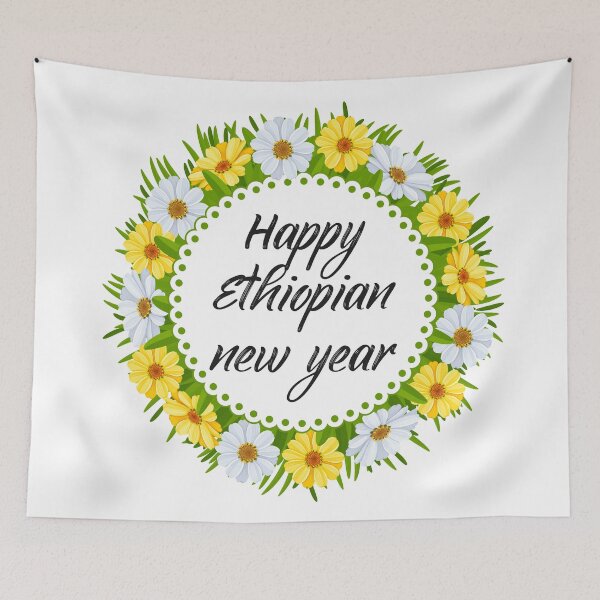 Item preview, Happy Ethiopian new year celebration  designed and sold by Harshler-Art.