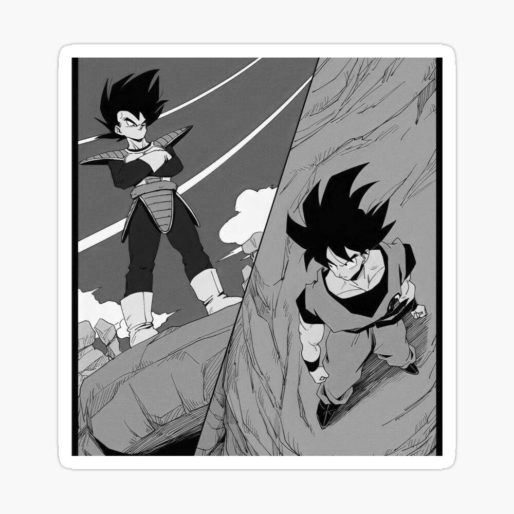 Pants Dragon Ball Goku Blanco y Negro