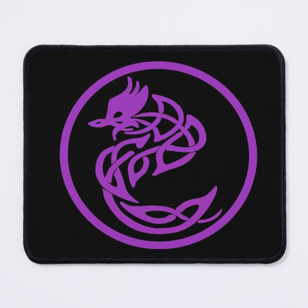 Item preview, Tattoo Style Purple Dragon designed and sold by Trace1234.