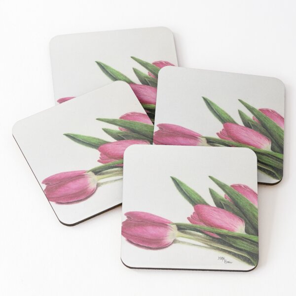 Item preview, Magenta tulips - flowers lover designed and sold by NathBros.