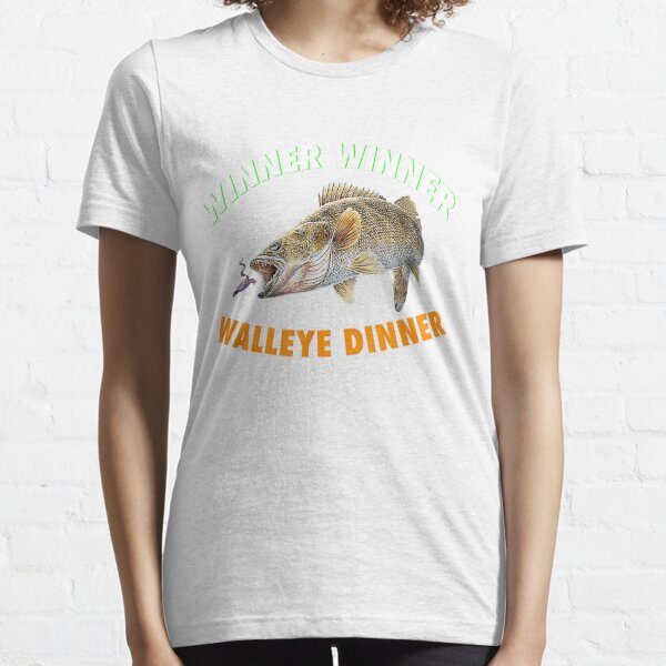 Lucky Walleye Shirt, Funny Walleye Fishing T-shirt, Lake Fisherman Tee, Walleye  Fish Fry, Dad and Father Fishermen, UNISEX Sizing 