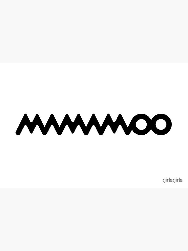 MAMAMOO LOGO ver.3 (black)