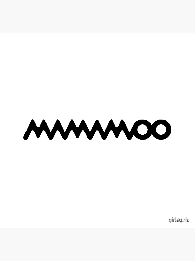MAMAMOO LOGO ver.3 (black)