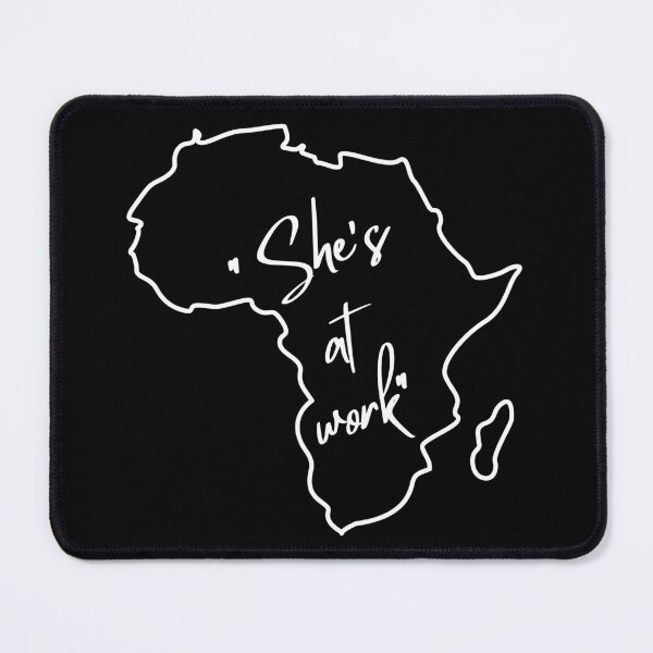 Item preview, Where's Africa? She's At Work | Tiktok designed and sold by itsokaybyme.