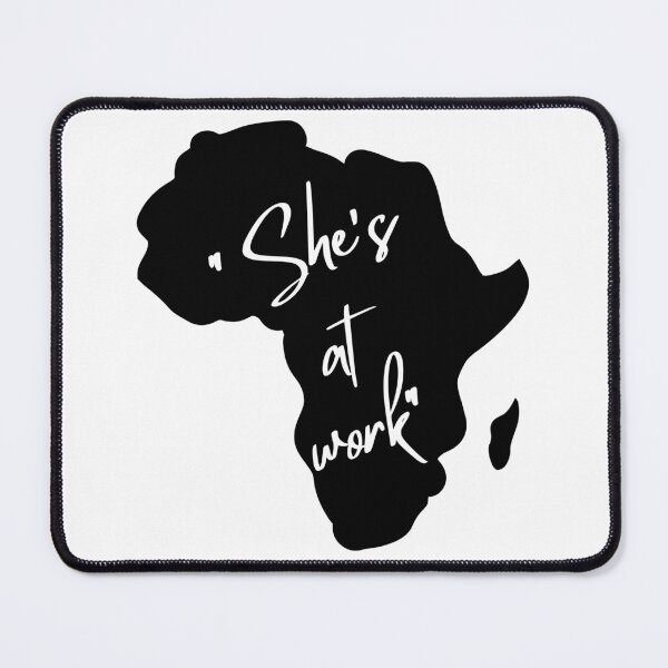 Item preview, Where's Africa? She's At Work | Tiktok designed and sold by itsokaybyme.