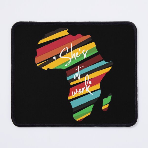 Item preview, Where's Africa? She's At Work | Tiktok designed and sold by itsokaybyme.