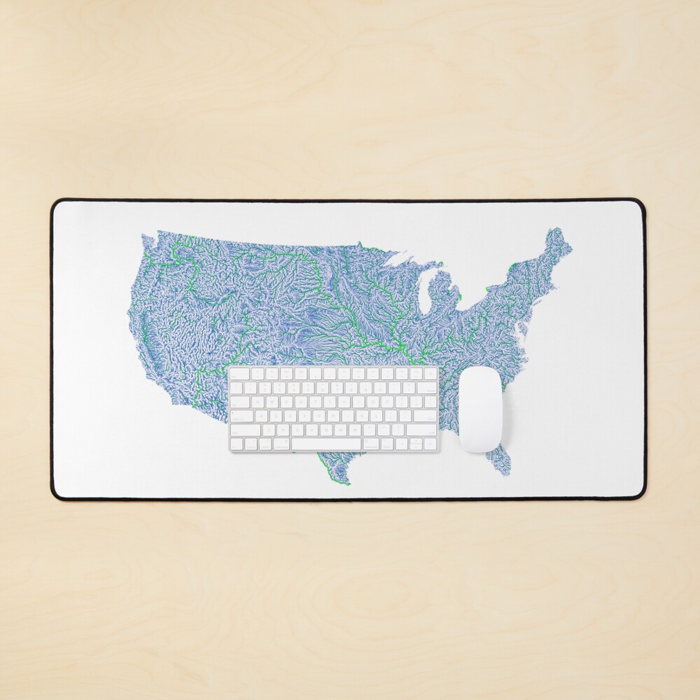 Item preview, Desk Mat designed and sold by GrasshopperGeo.