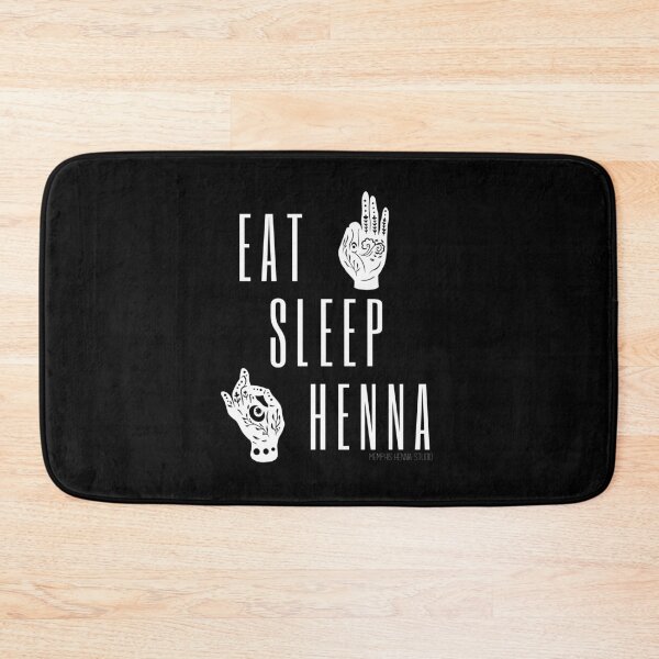 Item preview, Hamsa EAT SLEEP HENNA Mehndi Design Hand of Fatima Mehndi designed and sold by memphishenna.