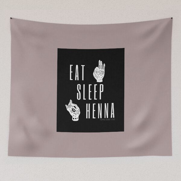 Item preview, Hamsa EAT SLEEP HENNA Mehndi Design Hand of Fatima Mehndi designed and sold by memphishenna.