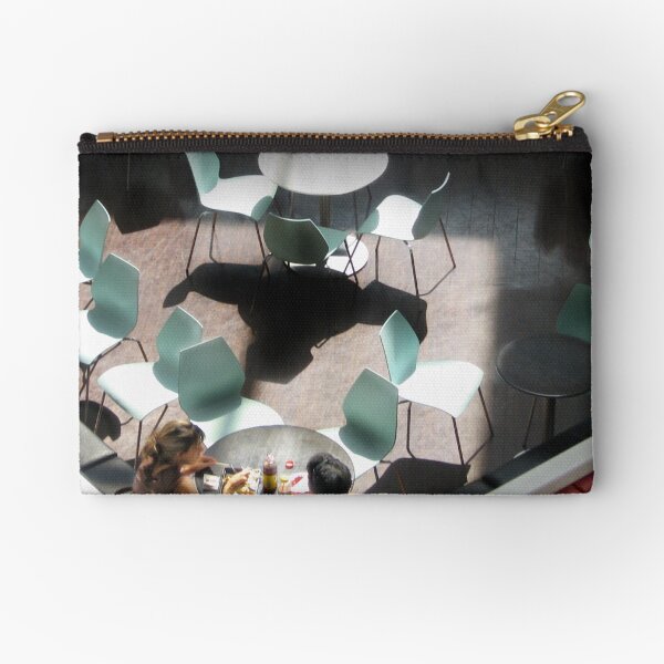 Aqua Chairs Zipper Pouch