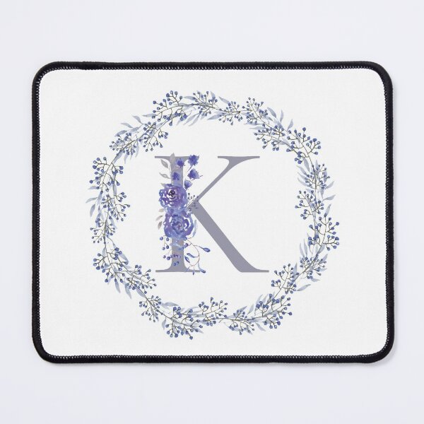 Artikelvorschau, Buchstabe K - dekoratives Monogramm entworfen und verkauft von Lolly's Lane Shoppe.
