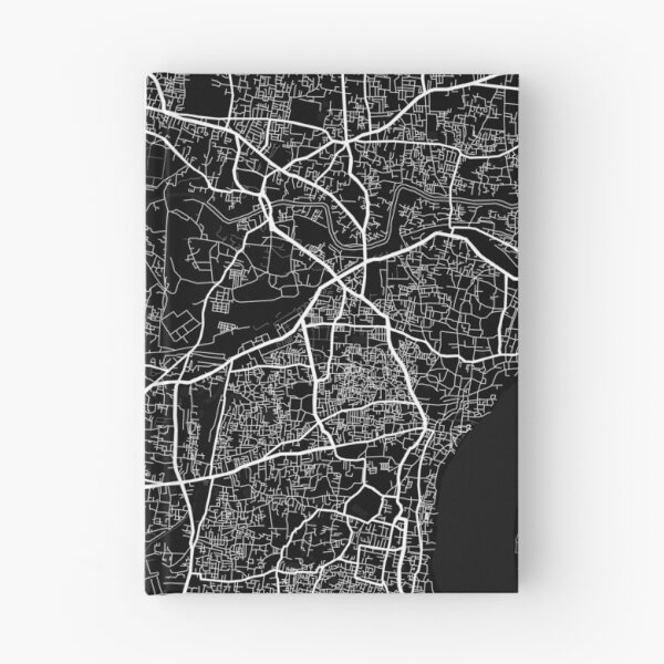 Item preview, Varanasi City Map of Uttar Pradesh, India - Full Moon designed and sold by deMAP.