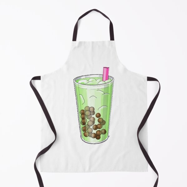 Item preview, Green tea boba sticker designed and sold by Cutestickers23.