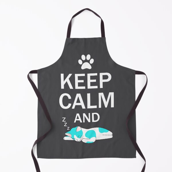 Item preview, Keep Calm and Sleeping Kitty designed and sold by DAFIN.