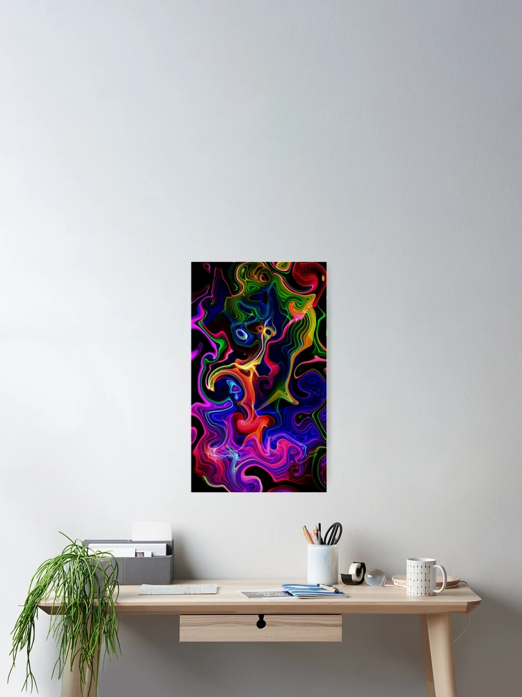 Thumbnail 2 of 3, Poster, Color Spacemix designed and sold by GORLOG.
