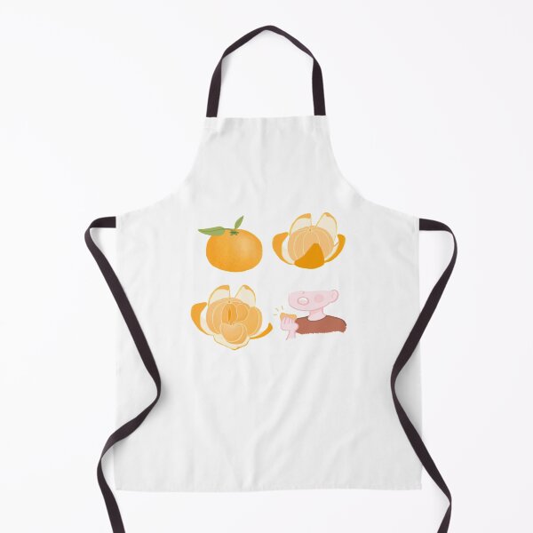 Item preview, Eating a tangerine cartoon art designed and sold by Ashleysnook.