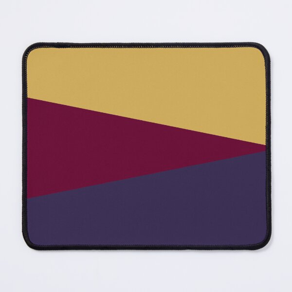 Item preview, NAVY BLUE, BURGUNDY RED and GOLD GEOMETRIC DESIGN PRINT designed and sold by RachelMacht.