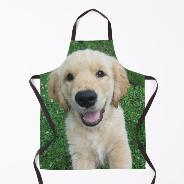Item preview, Cute Puppy Dog Golden Retriever Print designed and sold by Taleahsdesigns.