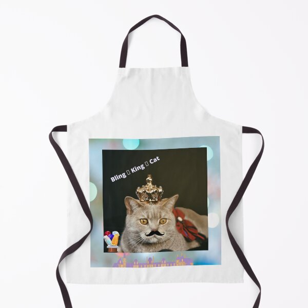 Item preview, Bling King Cat, with a cute and funny regal design designed and sold by haRexia.
