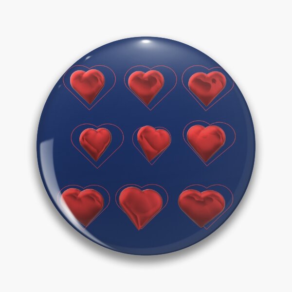 Item preview, hearts red designed and sold by miaterinka.