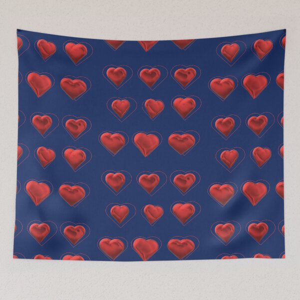 Item preview, hearts red designed and sold by miaterinka.