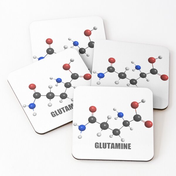 Item preview, Glutamine Molecule Labeled  designed and sold by ashleyhudson.