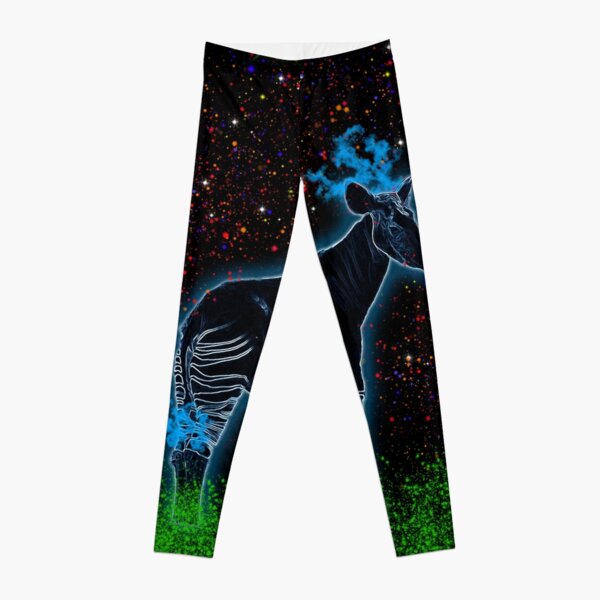 Okapi Stripe Yoga Leggings — Okapi Conservation Project