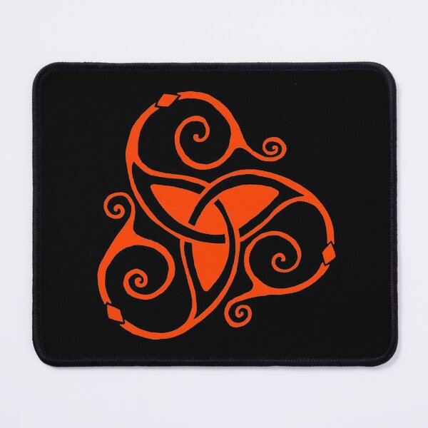 Item preview, Celtic Spiral Tri Knot in Red designed and sold by ingridthecrafty.