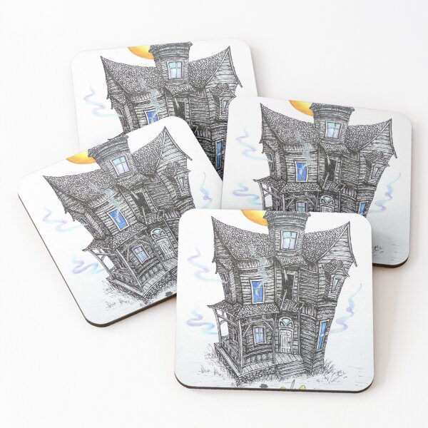 Item preview, Haunted house designed and sold by LoveJingle.