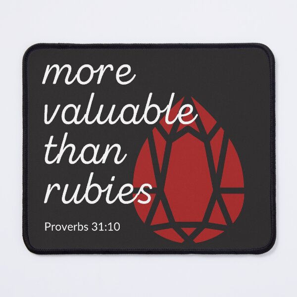 Item preview, More Valuable than Rubies designed and sold by JoyFilledLife.