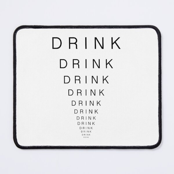 Item preview, Alcoholic Eye Test designed and sold by thebcarts.