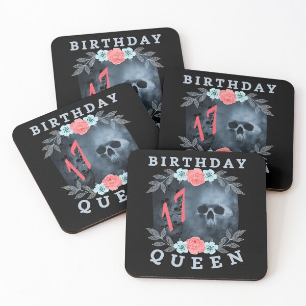 Item preview, Goth Babe Birthday Queen 17 Years Old designed and sold by sableandshadow.