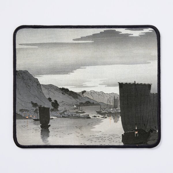 Item preview, Japanese Art Yūgure no hansen (1900–1915) by Ohara Koson designed and sold by Designedbysm.