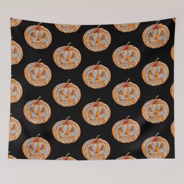 Item preview, halloween pumpkin face designed and sold by RheaRealm.