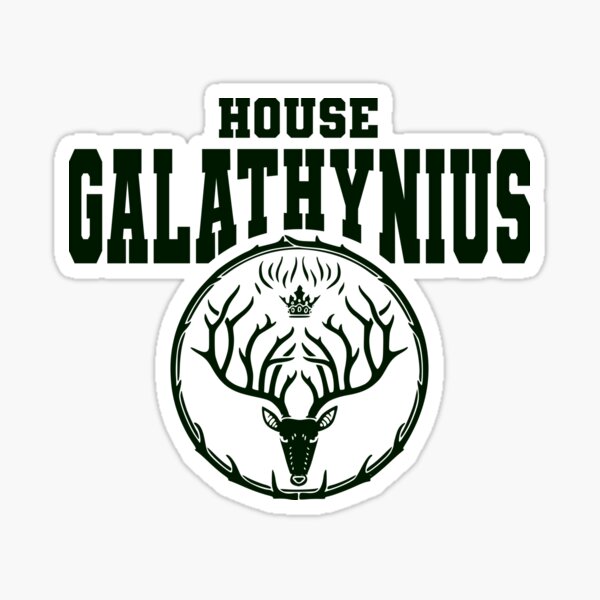 Throne Of Glass House Galathynius Sticker For Sale By Ginabirki Redbubble 2326