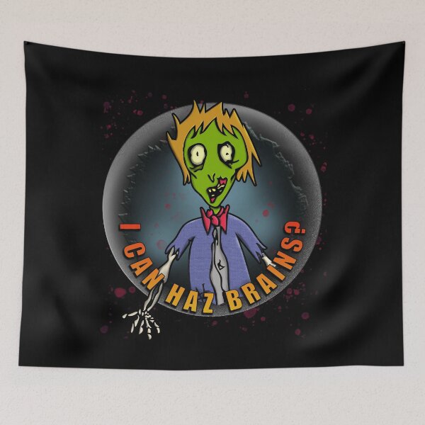 Item preview, Dank Zombie Meme | Dank Horror Meme | Lolcat Meme | Lolspeak Meme | Dank Halloween Meme | I Can Has | I Can Haz | Lol Speak | Lol cat | Luls | Lolz | TM11 designed and sold by triciakitty.